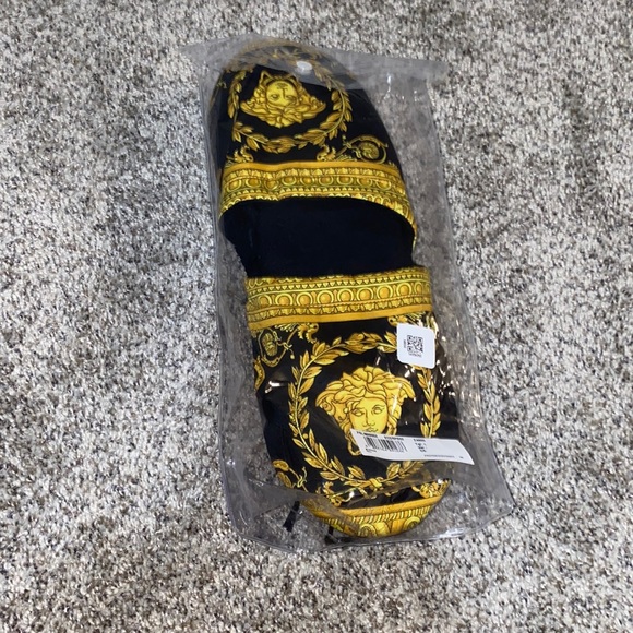 Authentic Versace slippers.